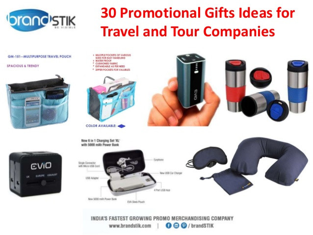 Best ideas about Promo Gift Ideas
. Save or Pin 30 Promotional Gifts Ideas for Travel and Tour panies Now.