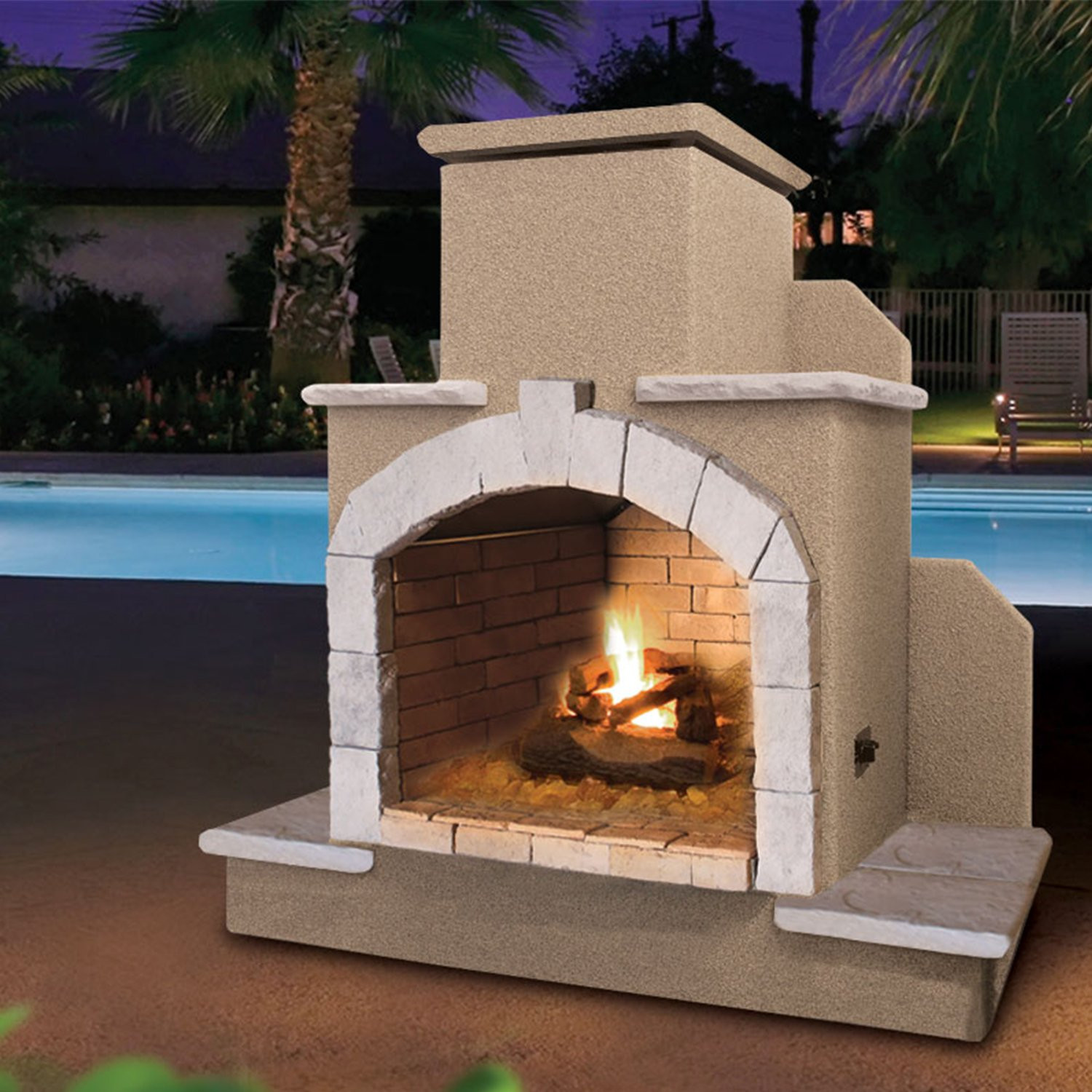 Best ideas about Propane Outdoor Fireplace
. Save or Pin CalFlame Propane Gas Outdoor Fireplace Now.