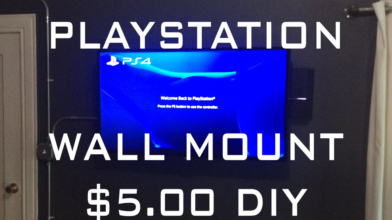 Best ideas about Ps4 Wall Mount DIY
. Save or Pin DIY PLAYSTATION WALL MOUNT ONLY $5 00 FULL TUTORIAL Now.