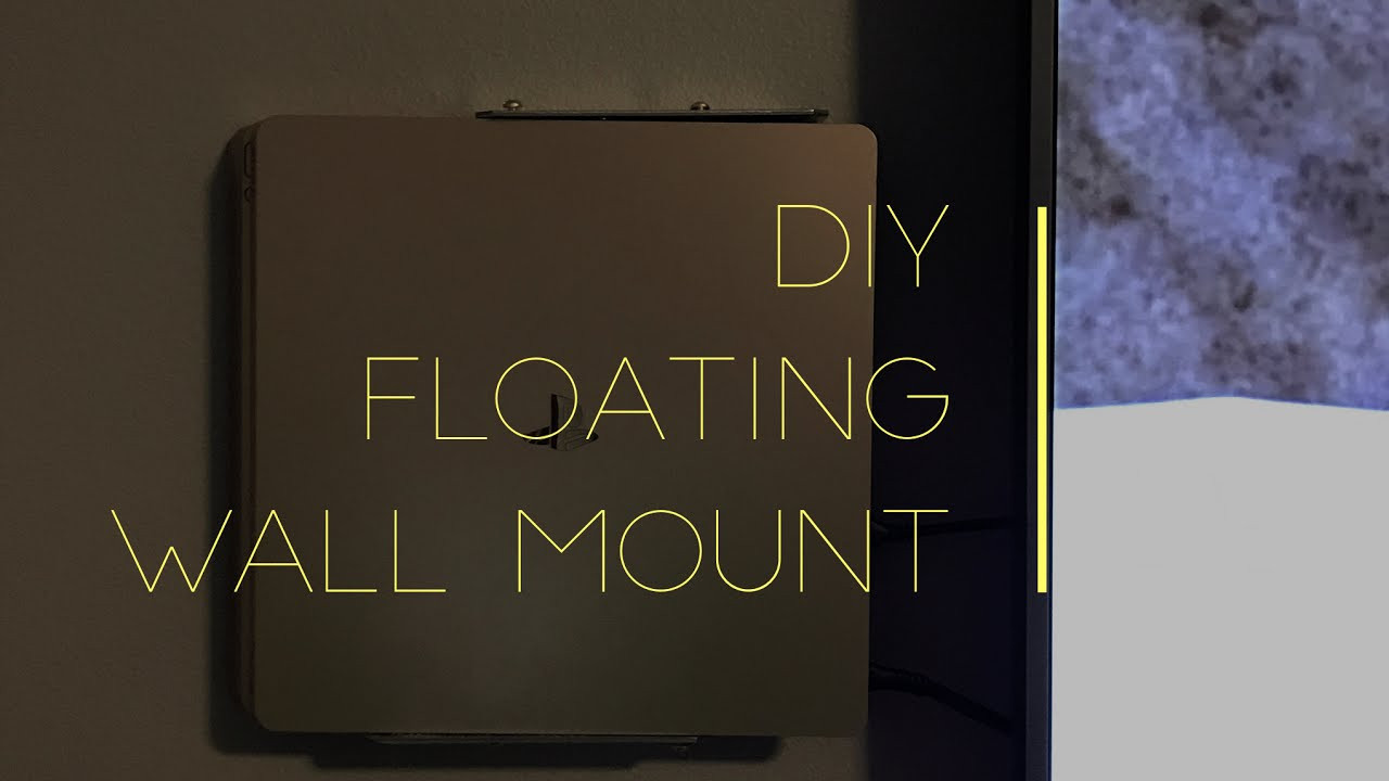 Best ideas about Ps4 Wall Mount DIY
. Save or Pin DIY $6 PS4 Slim Floating Wall Mount Now.