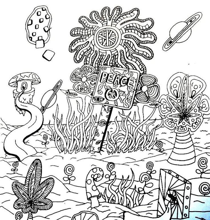 Best ideas about Psychedelic Coloring Pages For Adults
. Save or Pin Peace Sign Canvas Print Canvas Art by Andrew Padula Now.