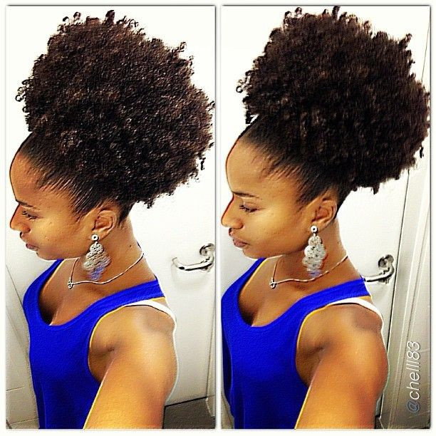 Best ideas about Puff Hairstyles For Natural Hair
. Save or Pin 193 best 05 Natural Hair Updo Bun Style images on Now.