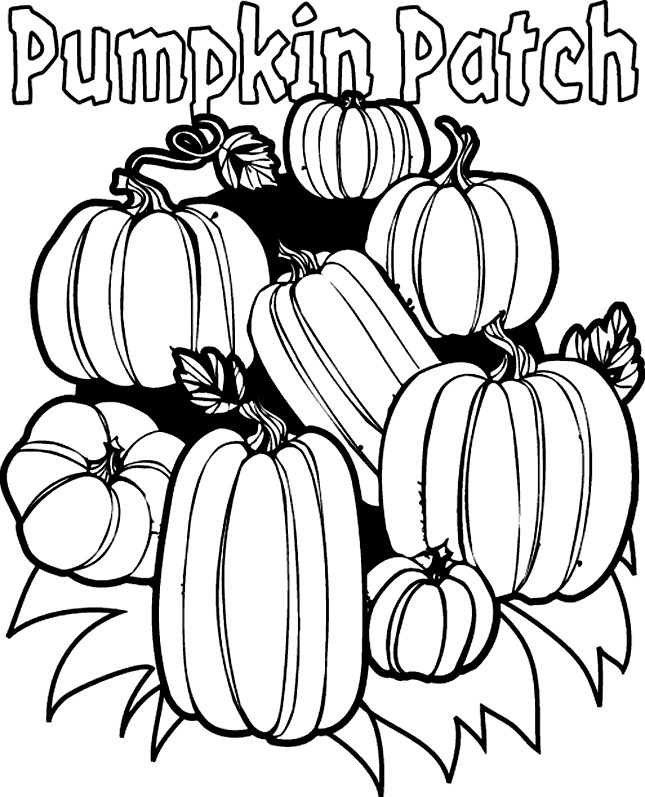 Best ideas about Pumkin Coloring Sheets For Boys
. Save or Pin transmissionpress Pumpkin Patch Coloring Page Now.