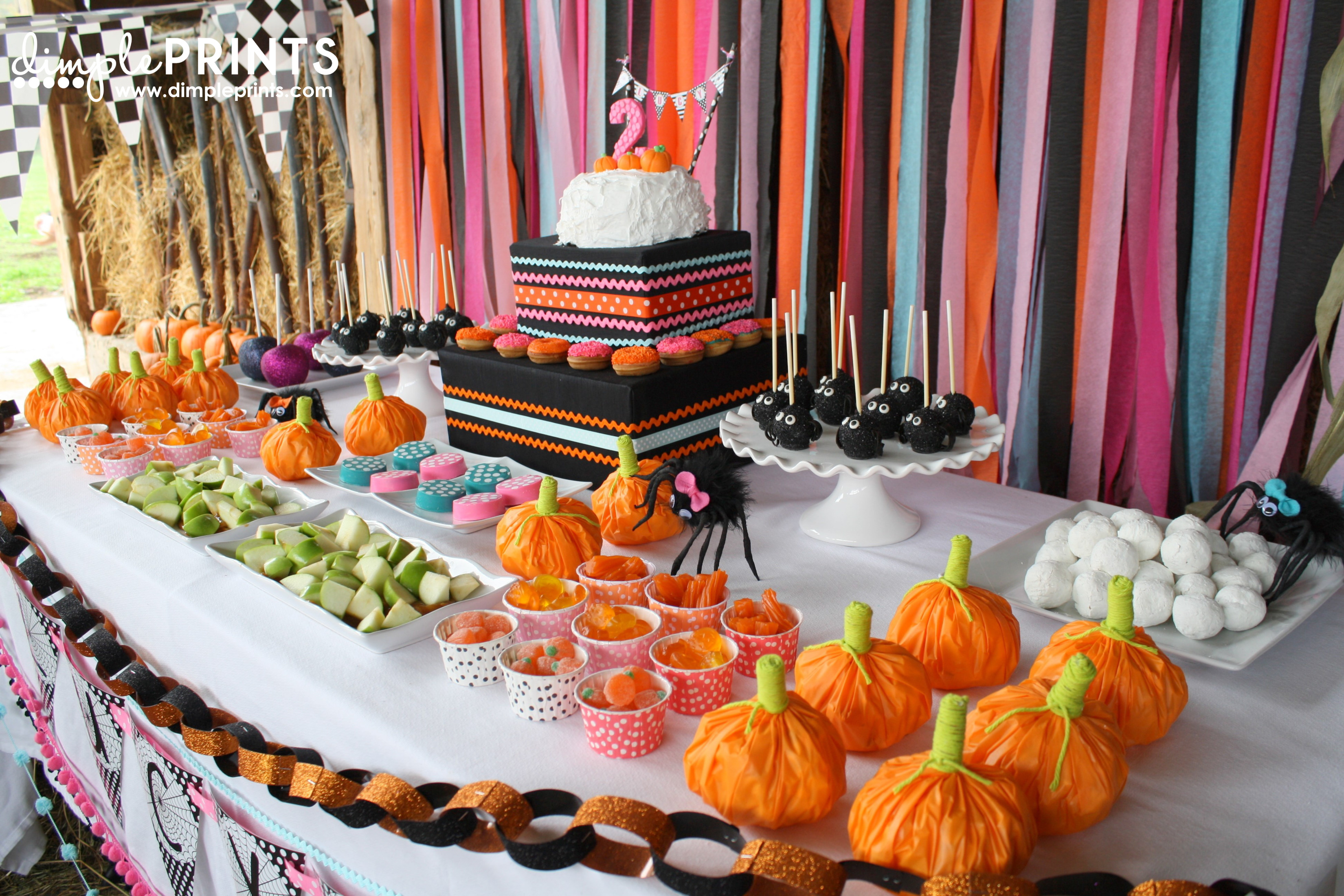 Best ideas about Pumpkin Patch Birthday Party
. Save or Pin Itsy Bitsy Spider Birthday Party Dimple Prints Now.