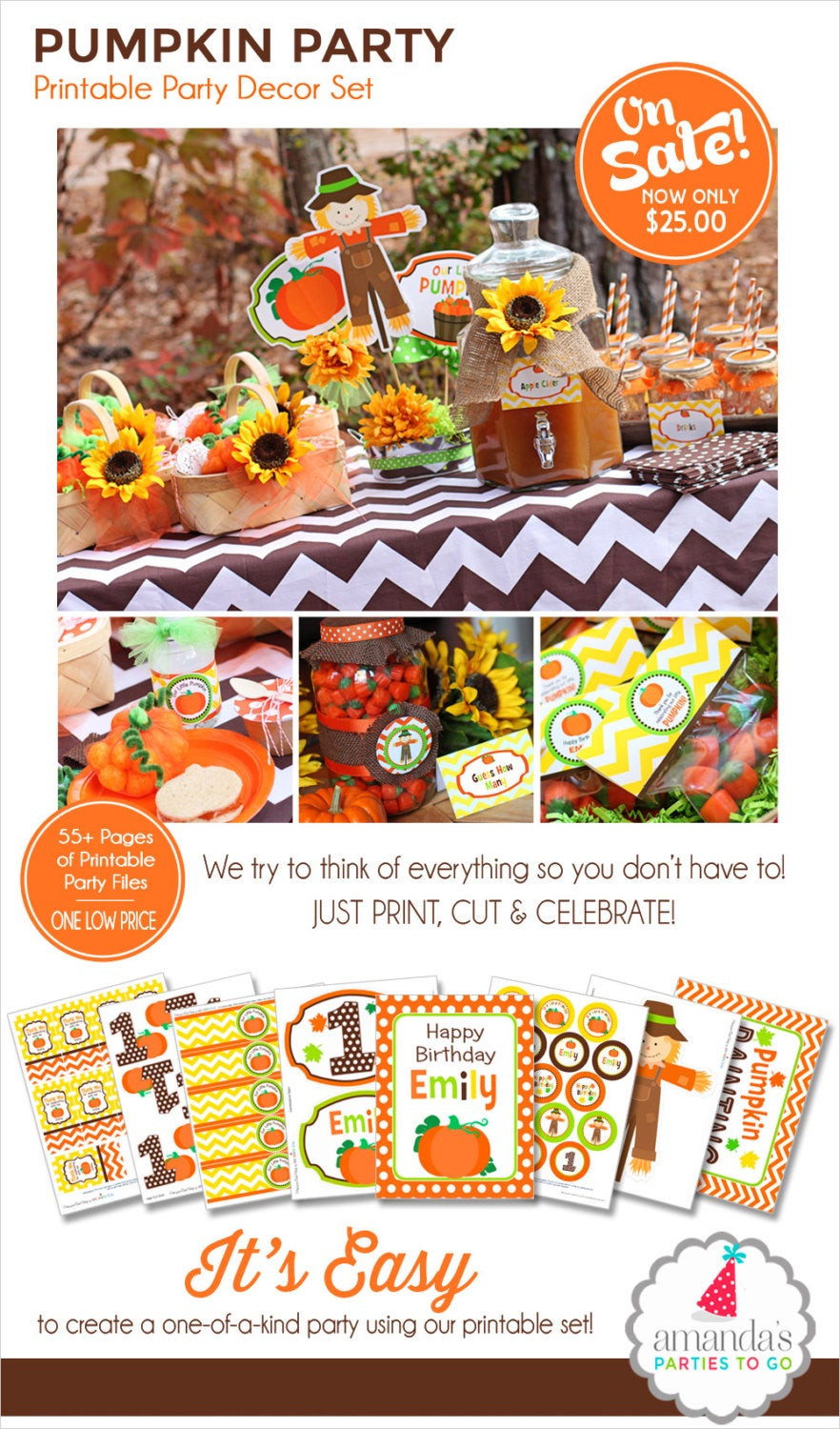 Best ideas about Pumpkin Patch Birthday Party
. Save or Pin Pumpkin Patch Party Printable Pumpkin Birthday My Little Now.