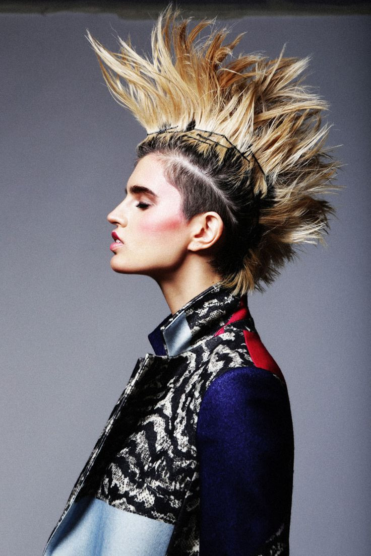 Best ideas about Punk Hairstyle For Girls
. Save or Pin 23 best Punk Rock Fashion Editorial images on Pinterest Now.