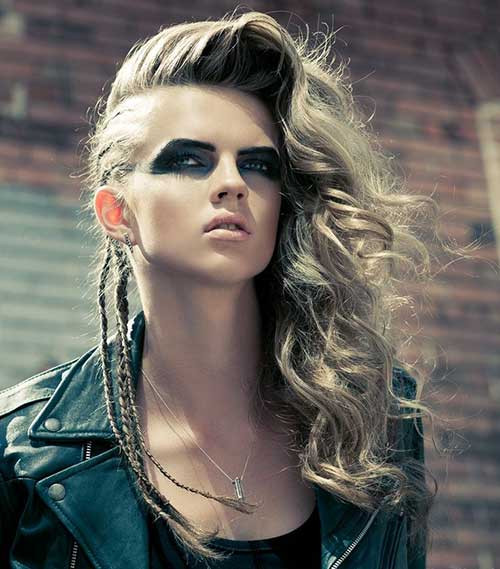 Best ideas about Punk Hairstyle For Girls
. Save or Pin Punk Hairstyles Long Hair Now.