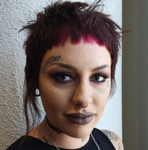 Best ideas about Punk Hairstyle For Girls
. Save or Pin 35 Short Punk Hairstyles to Rock Your Fantasy Now.