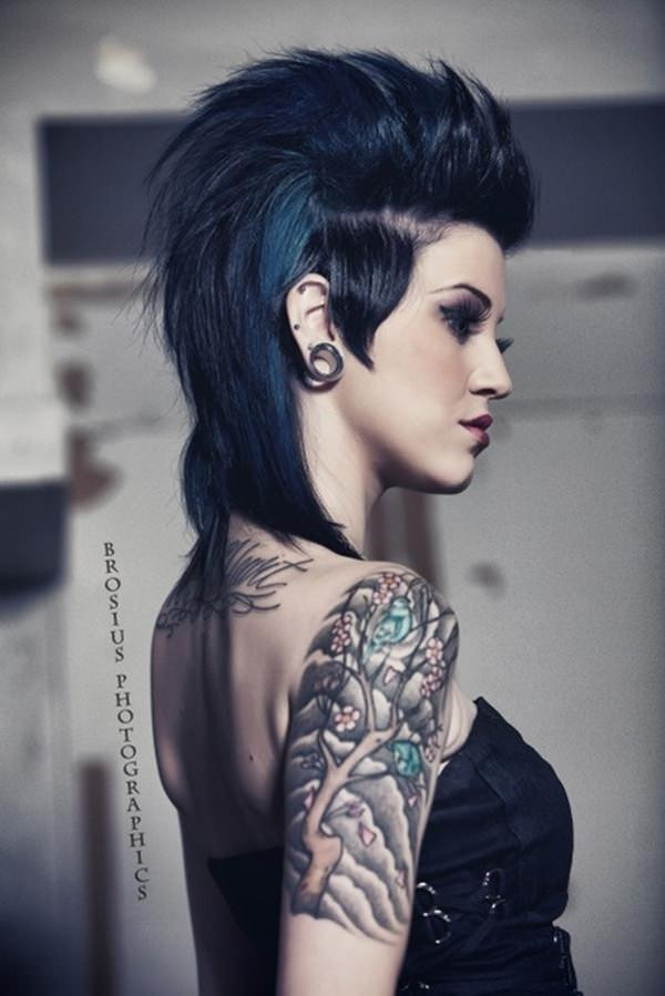 Best ideas about Punk Hairstyles Female
. Save or Pin 56 Punk Hairstyles to Help You Stand Out From the Crowd Now.