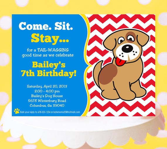 Best ideas about Puppy Birthday Invitations
. Save or Pin Puppy Party Invitation Puppy Birthday Invitation Printable Now.