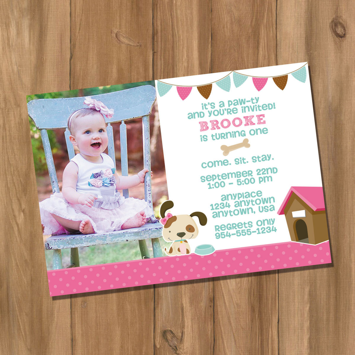 Best ideas about Puppy Birthday Party Invitations
. Save or Pin Puppy Dog Birthday Party Invitation with Digital DIY Now.