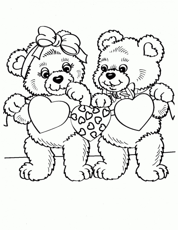 Best ideas about Puppy Holding Rose Coloring Pages For Teens
. Save or Pin Ositos de amor – Dibujos para colorear Now.