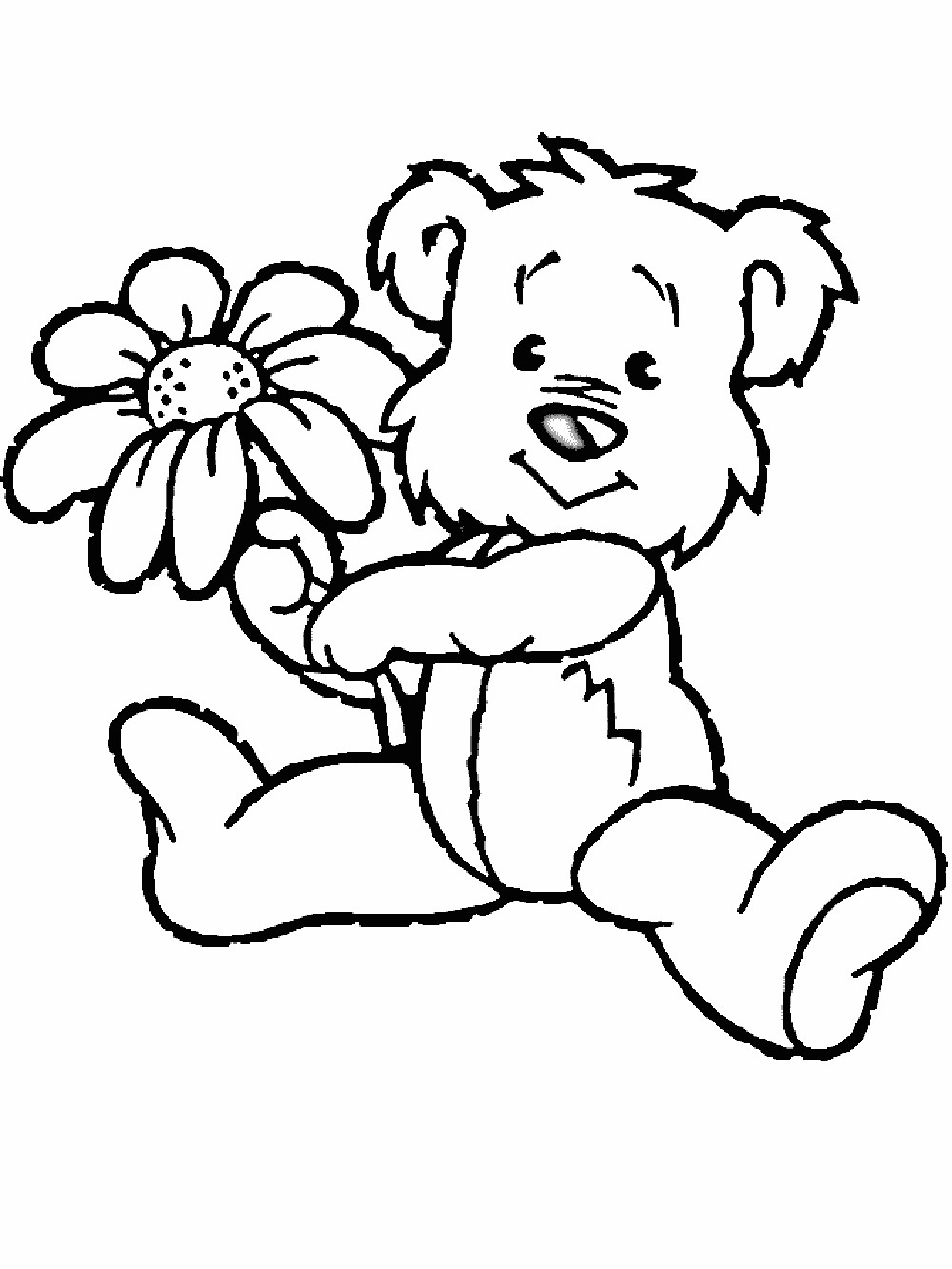 Best ideas about Puppy Holding Rose Coloring Pages For Teens
. Save or Pin Cute Dog With Flowers flowers coloring pages Now.