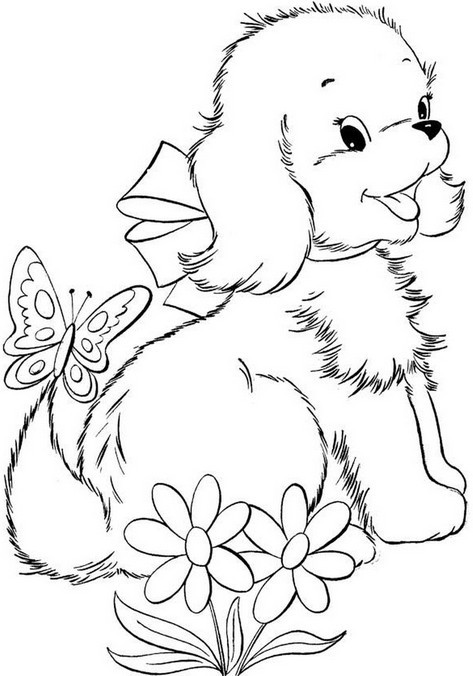 Best ideas about Puppy Holding Rose Coloring Pages For Teens
. Save or Pin Красивые раскраски для девочек Now.