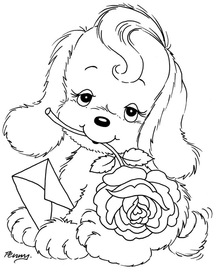 Best ideas about Puppy Holding Rose Coloring Pages For Teens
. Save or Pin 25 unique Puppy coloring pages ideas on Pinterest Now.