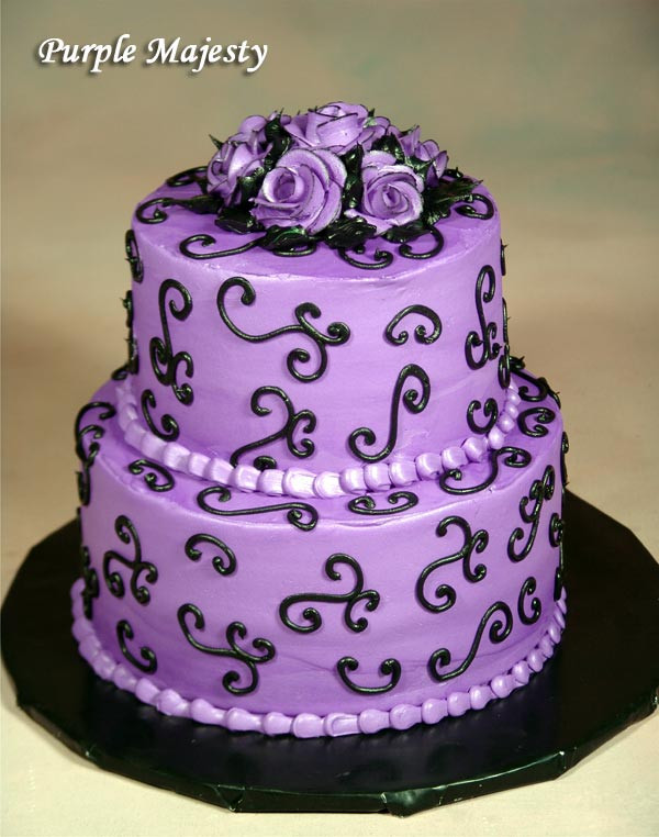 Best ideas about Purple Birthday Cake
. Save or Pin Omaha wedding cakes The Cake Gallery Wedding Cakes Now.
