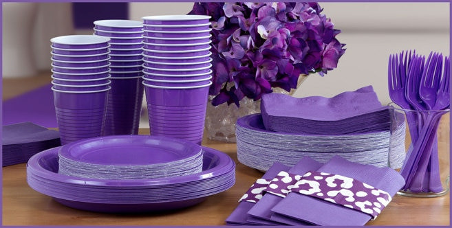 Best ideas about Purple Birthday Decorations
. Save or Pin Purple Tableware Purple Party Supplies Party City Now.