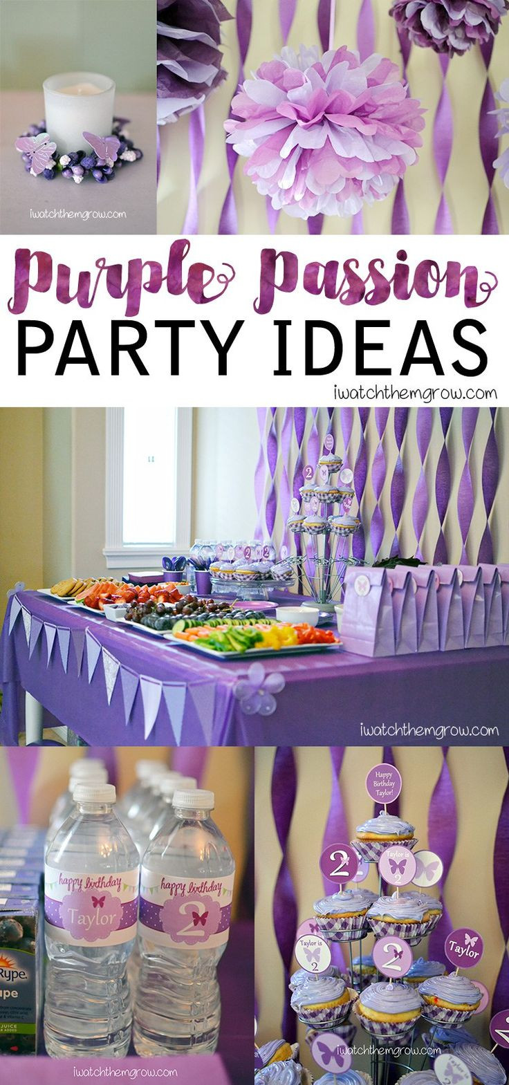 Best ideas about Purple Birthday Party Decorations
. Save or Pin Best 25 Purple birthday parties ideas on Pinterest Now.