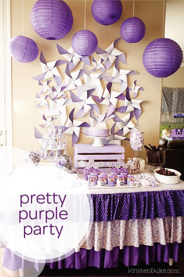 Best ideas about Purple Birthday Party Decorations
. Save or Pin Best 25 Purple birthday parties ideas on Pinterest Now.