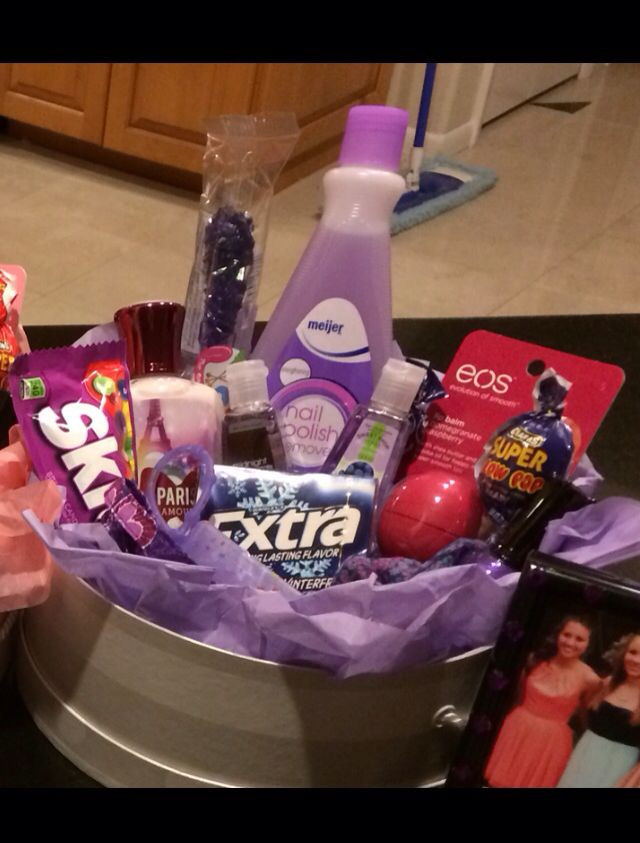 Best ideas about Purple Gift Ideas
. Save or Pin Another color themed basket that I made for my friend s Now.