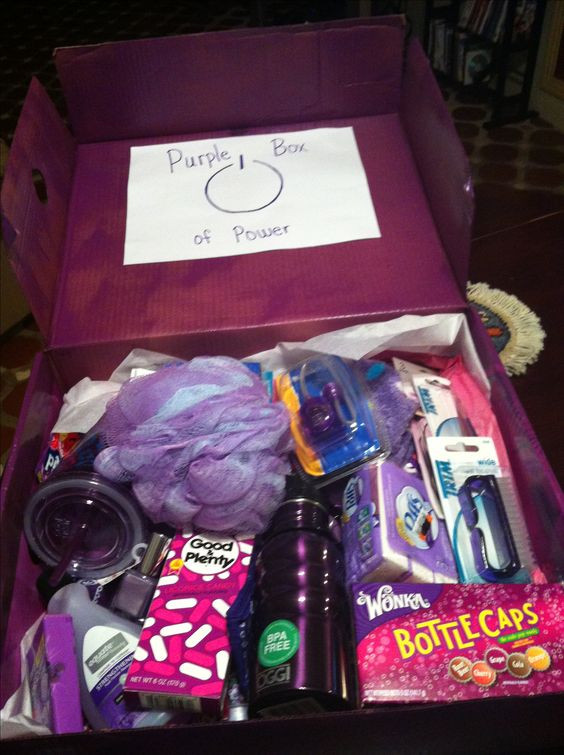 Best ideas about Purple Gift Ideas
. Save or Pin Gift idea Instead of yellow box of sunshine do a purple Now.