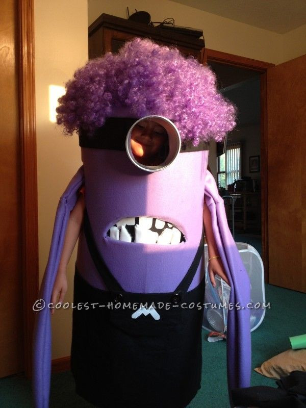 Best ideas about Purple Minion Costume DIY
. Save or Pin Coolest Homemade Purple Evil Minion Costume from Now.