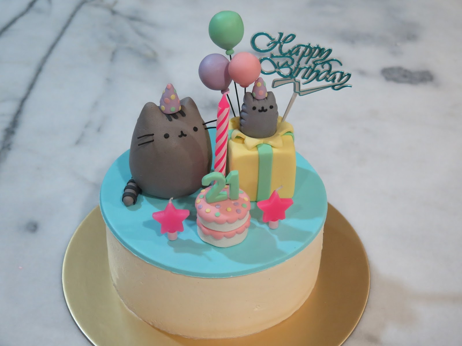 Best ideas about Pusheen Birthday Cake
. Save or Pin The Blackmentos Beauty Box Special My 21st Birthday Now.