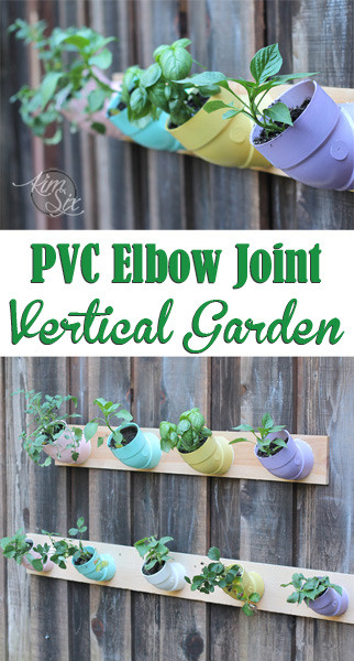 Best ideas about Pvc Vertical Garden
. Save or Pin PVC Joint Vertical Garden Now.