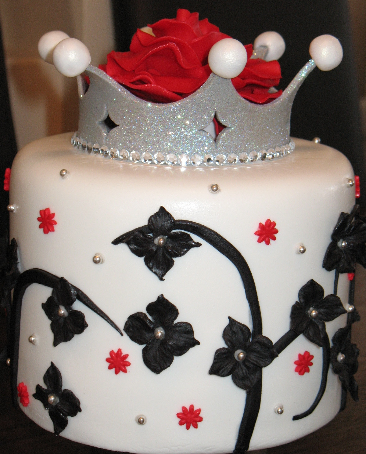 Best ideas about Queen Birthday Cake
. Save or Pin Sandy s Cakes The Cake Queen s Cake Happy Birthday Nat Now.