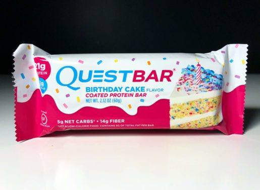 Best ideas about Quest Birthday Cake
. Save or Pin REVIEW Birthday Cake Quest Bar Junk Banter Now.