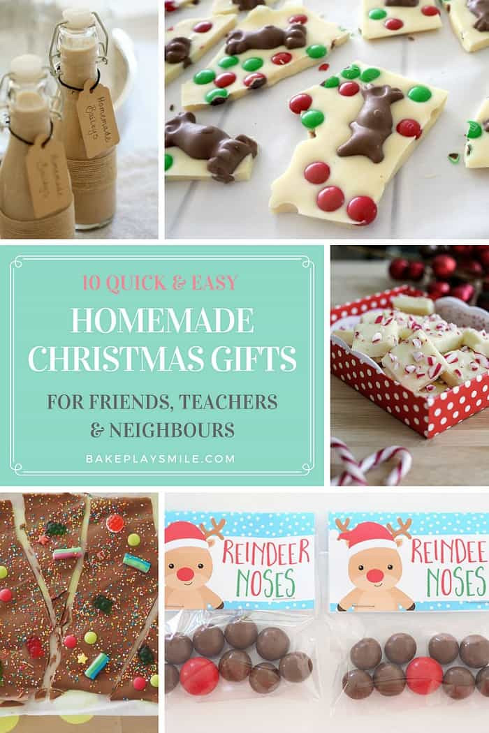 Best ideas about Quick DIY Gifts
. Save or Pin 10 Quick & Easy Homemade Christmas Gifts for Teachers Now.