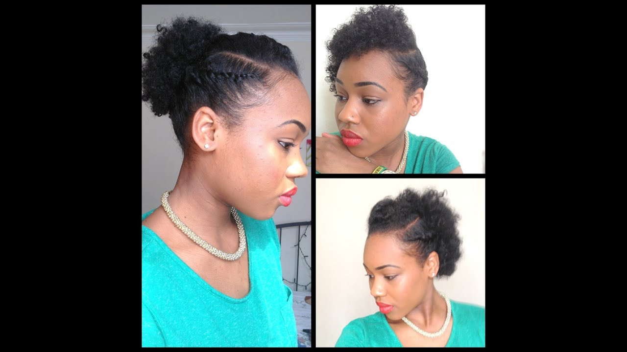 Best ideas about Quick Easy Natural Hairstyles
. Save or Pin 32 3 Quick Easy style for short Natural Hair wash and Now.