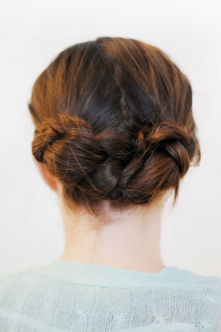 Best ideas about Quick Hairstyles With Braiding Hair
. Save or Pin 17 Best ideas about Easy Braided Updo on Pinterest Now.