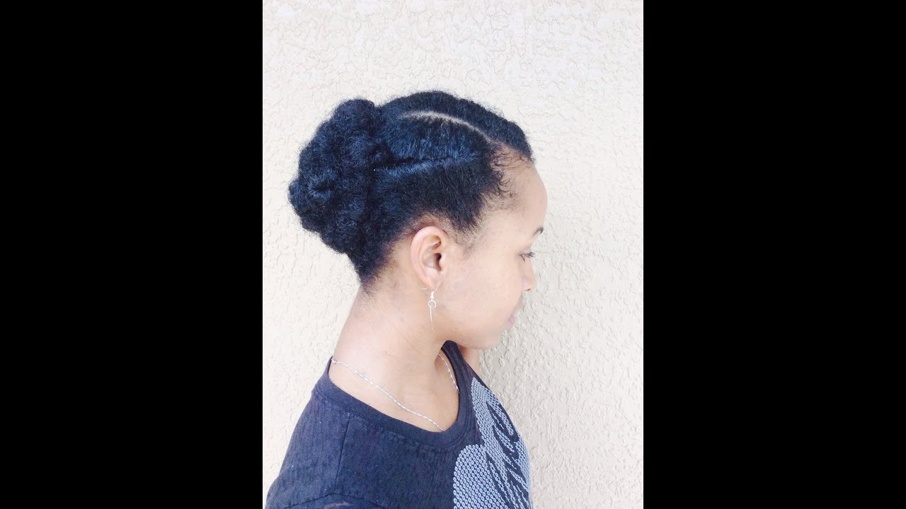 Best ideas about Quick Updos Hairstyles
. Save or Pin Natural hair easy protective style Updo short medium Now.