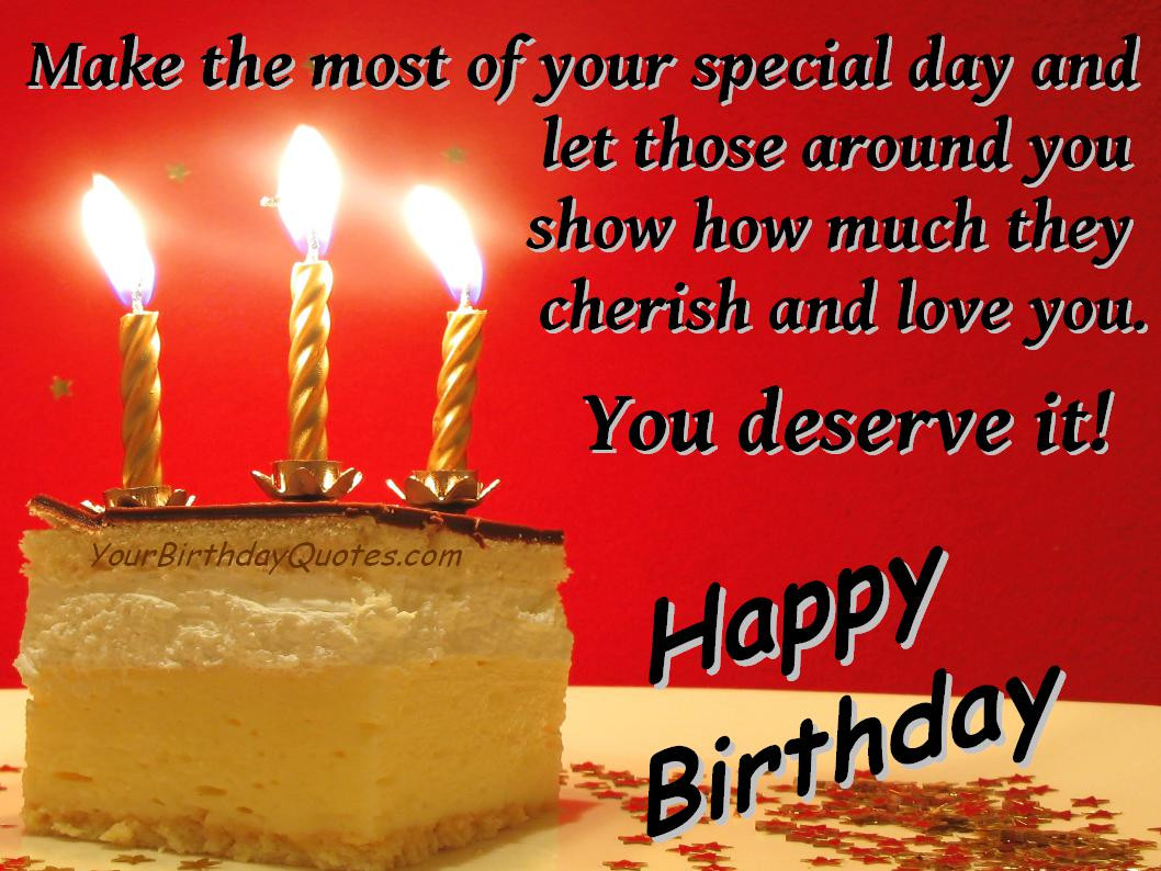 Best ideas about Quotations Birthday Wishes
. Save or Pin Birthday Quotes Now.