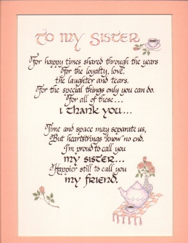 Best ideas about Quotes For Sister Birthday
. Save or Pin For you Talessia I miss you so much♥♥♥♥♥ Now.