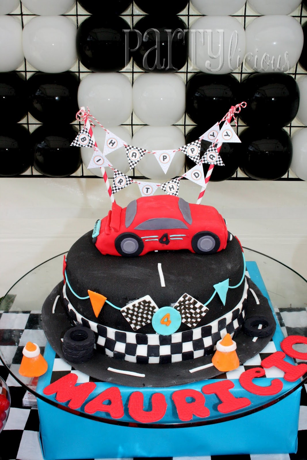 Best ideas about Race Car Birthday Cake
. Save or Pin Partylicious Events PR Mauricio s Race Car 4th Birthday Now.