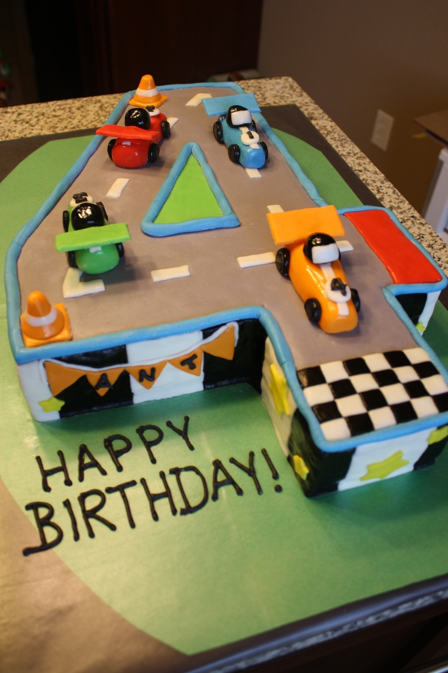 Best ideas about Race Car Birthday Cake
. Save or Pin Race Car 4Th Birthday Cake CakeCentral Now.