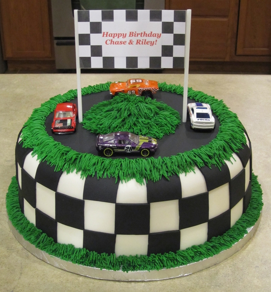Best ideas about Race Car Birthday Cake
. Save or Pin Race Car Track Birthday Cake CakeCentral Now.