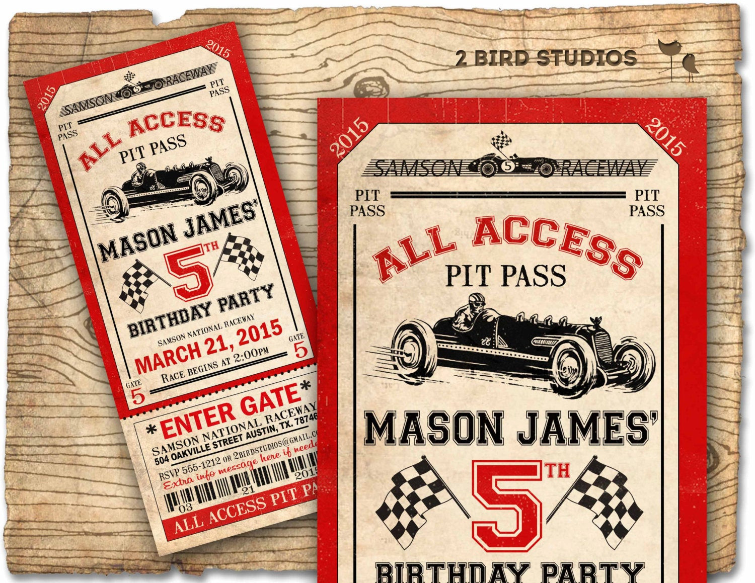 Best ideas about Race Car Birthday Invitations
. Save or Pin Race car birthday invitation Race car party ticket Now.