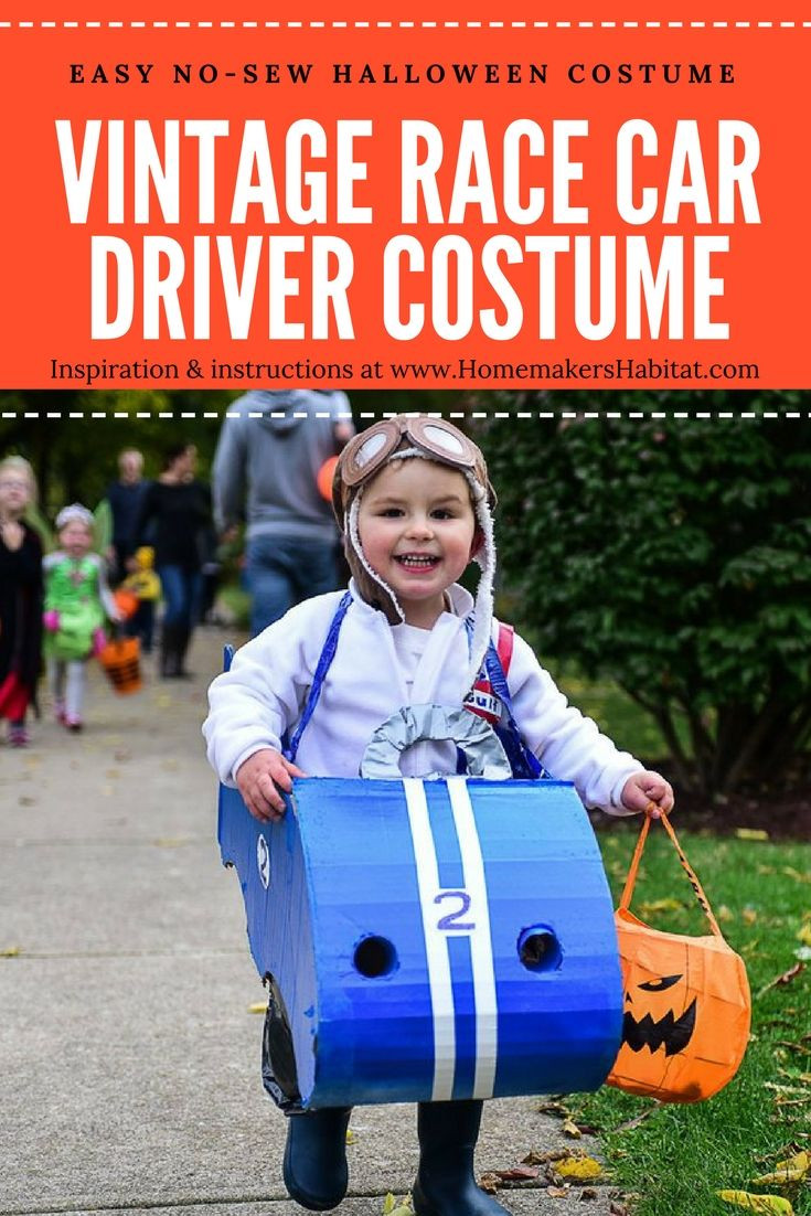 Best ideas about Race Car Driver Costume DIY
. Save or Pin DIY Halloween Costume Vintage Race Car Driver Now.