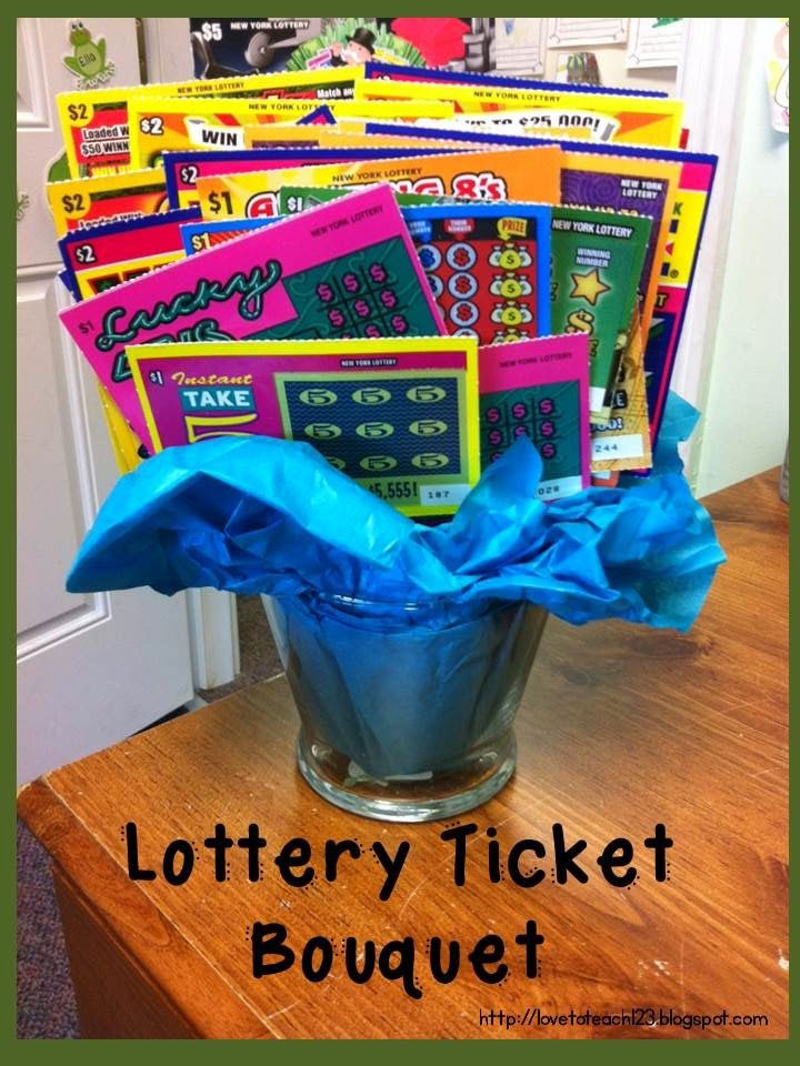 Best ideas about Raffle Gift Ideas
. Save or Pin Lottery Ticket Bouquet Teacher Appreciation Week Now.