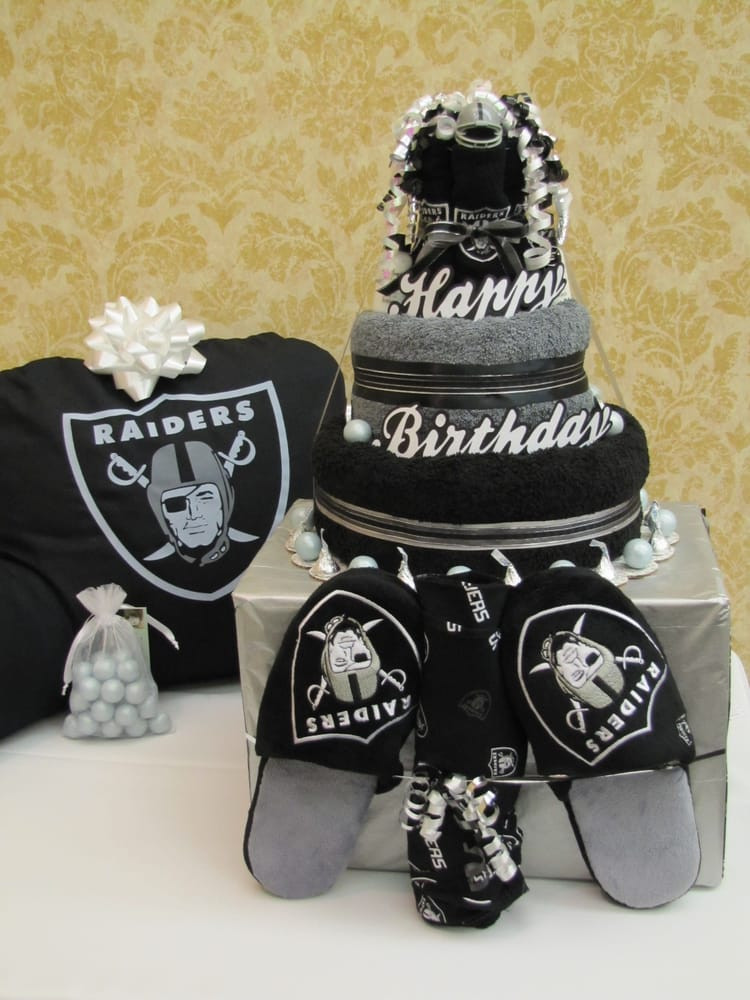 Best ideas about Raiders Gift Ideas
. Save or Pin Oakland Raiders Towel Cake Gift Set e of a kind Yelp Now.