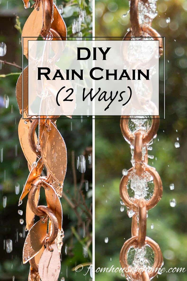 Best ideas about Rain Chain DIY
. Save or Pin DIY Rain Chain 2 ways Now.