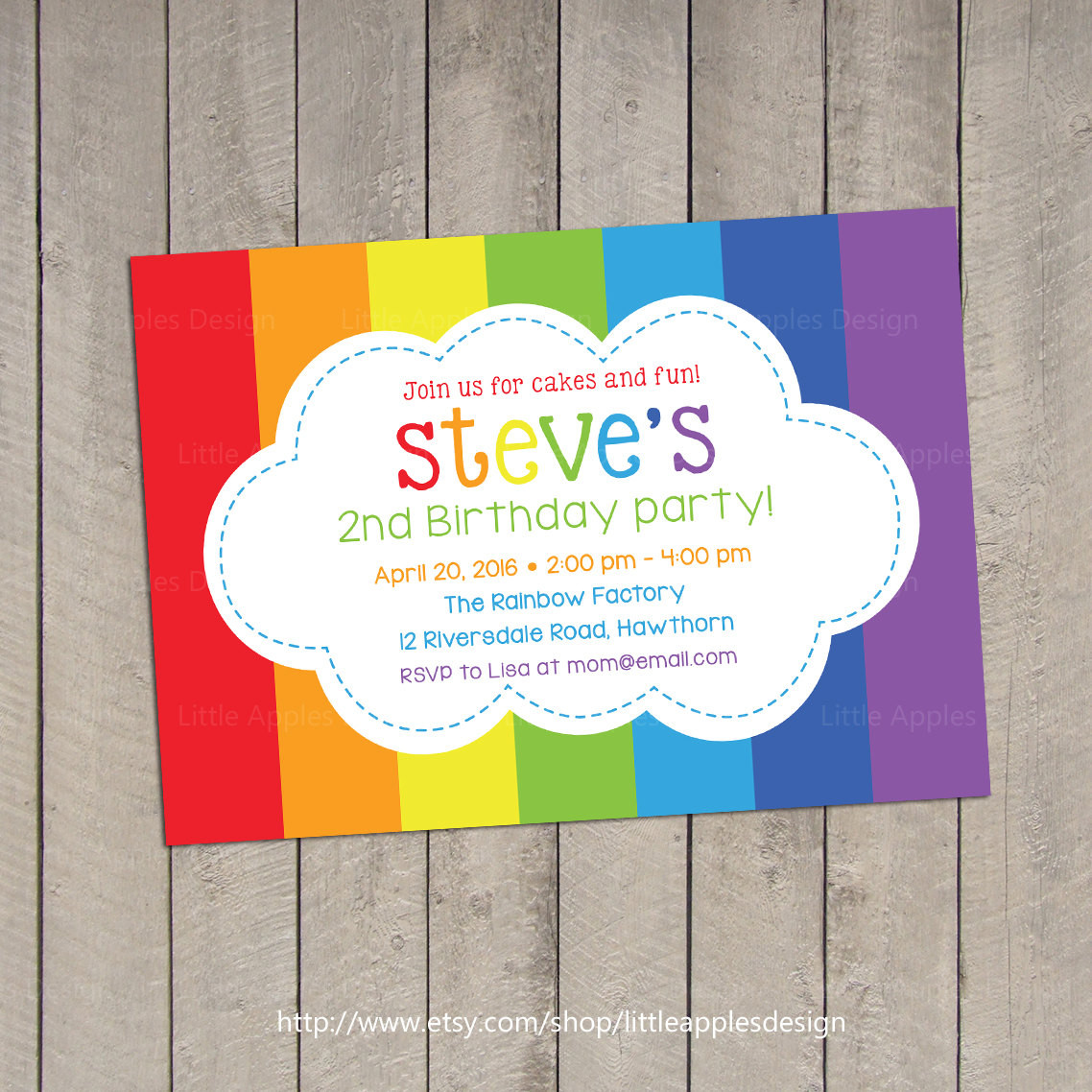 Best ideas about Rainbow Birthday Invitations
. Save or Pin Rainbow Invitation Rainbow Birthday invitation Rainbow Now.