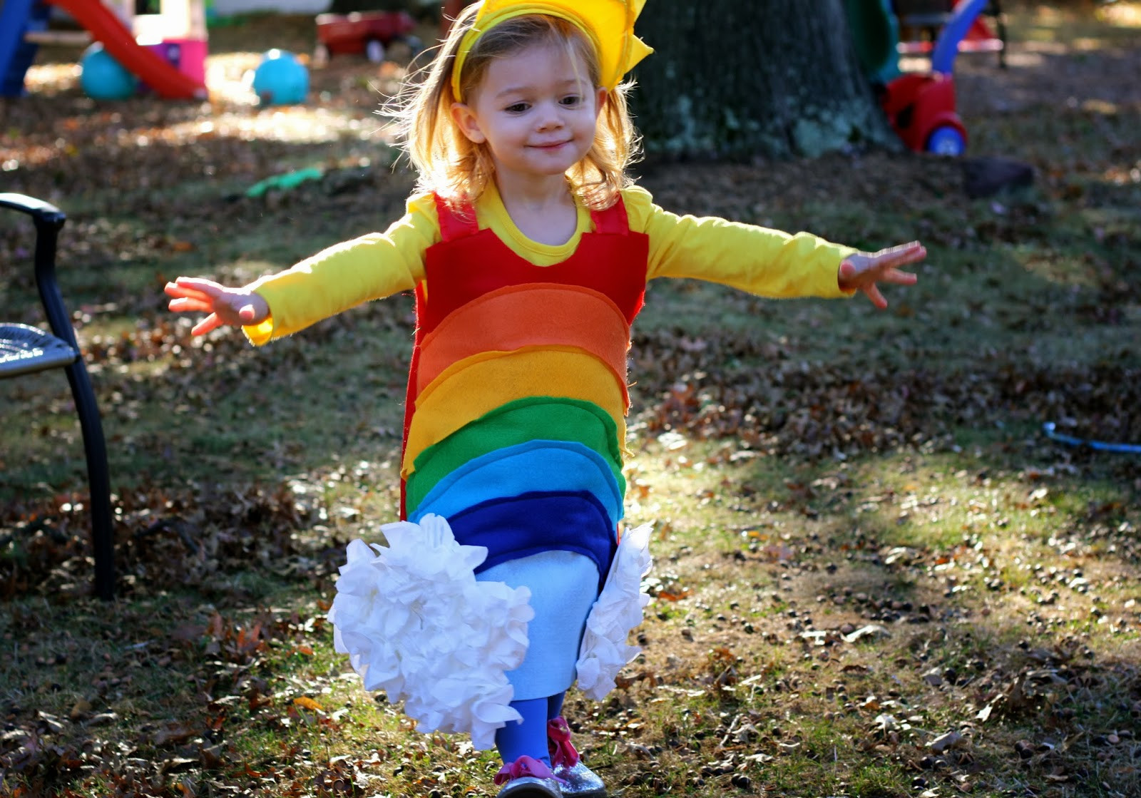 Best ideas about Rainbow Costume DIY
. Save or Pin DIY Rainbow Costume The Chirping Moms Now.