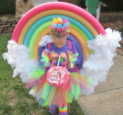 Best ideas about Rainbow Costume DIY
. Save or Pin Amazing Pool Noodle Halloween Costumes Now.