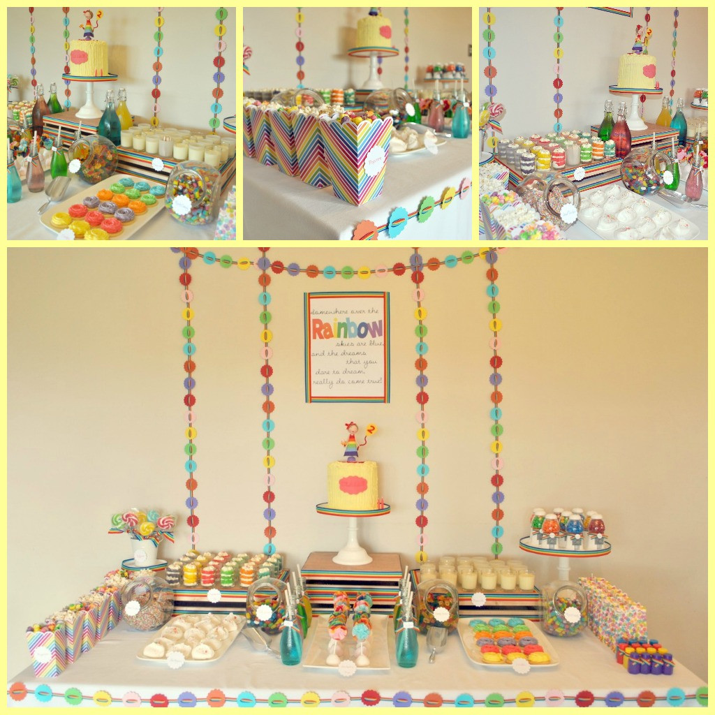 Best ideas about Rainbow Theme Birthday Party
. Save or Pin Taylor Made Baking Claire s Rainbow 2nd Birthday Party Now.