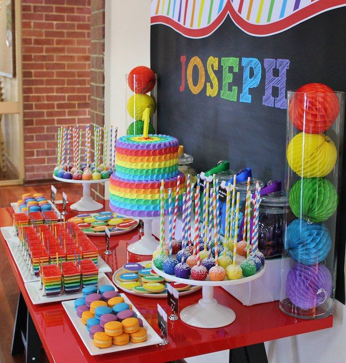 Best ideas about Rainbow Theme Birthday Party
. Save or Pin Best 25 Rainbow party decorations ideas on Pinterest Now.