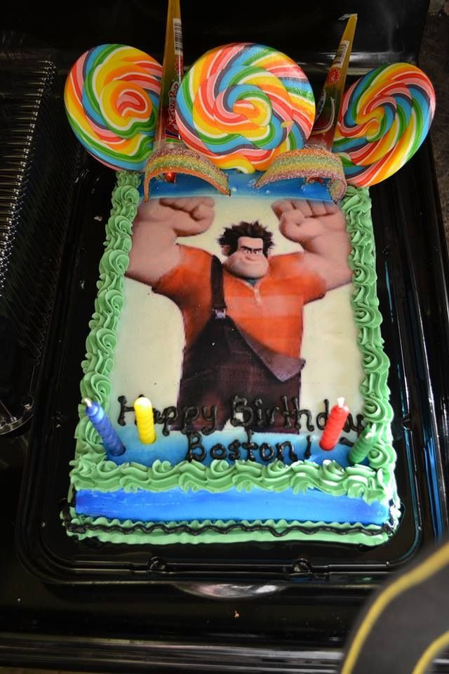Best ideas about Ralphs Birthday Cake
. Save or Pin 123 best images about Cakes Wreck It Ralph on Pinterest Now.